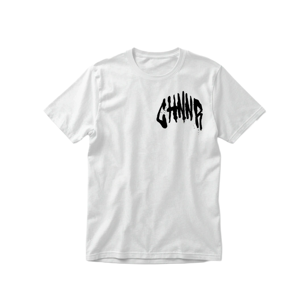 "THE CLASSIC TEE" - WHITE/BLACK